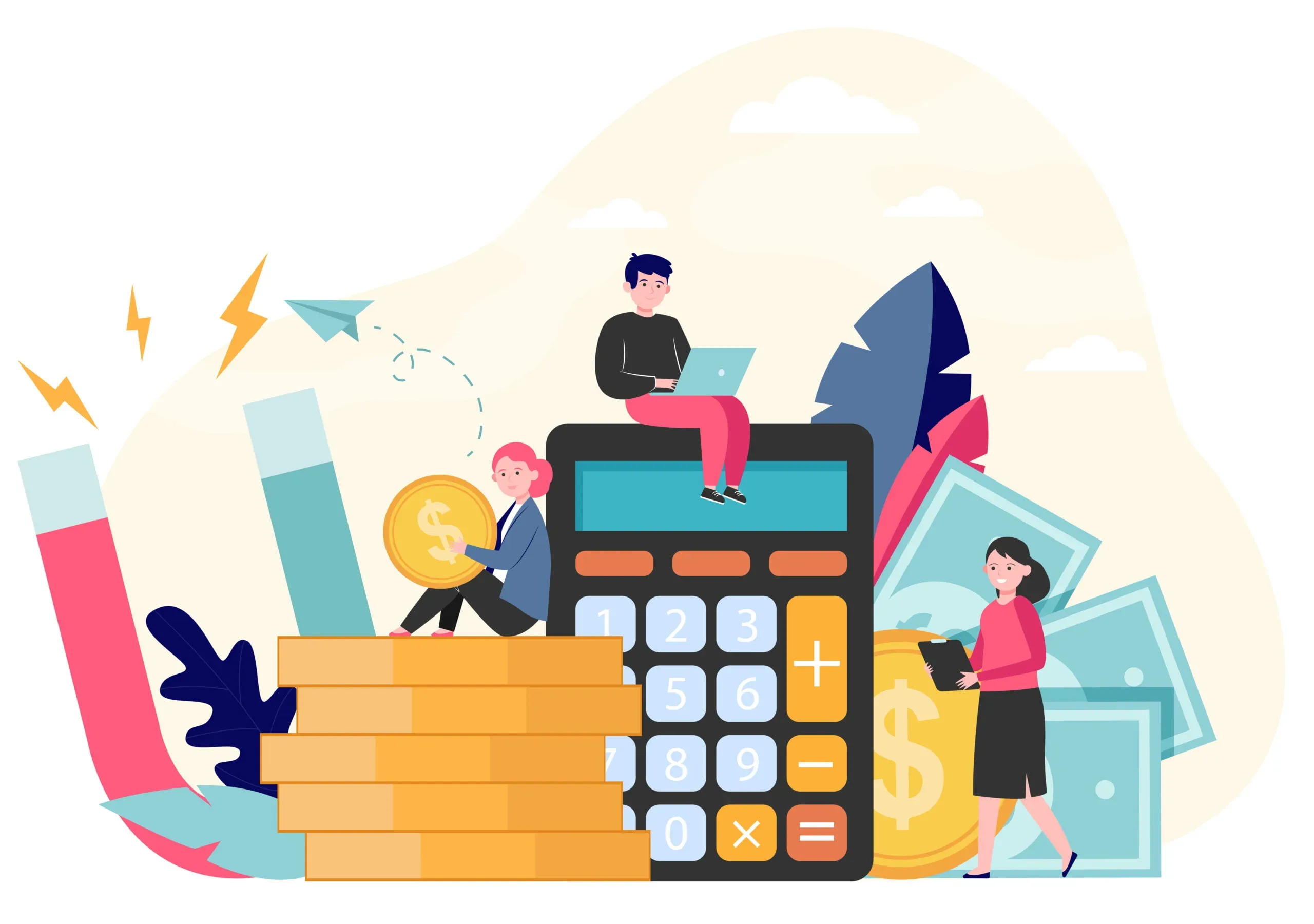Accounting-calculating