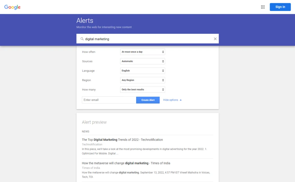 Google-Alerts