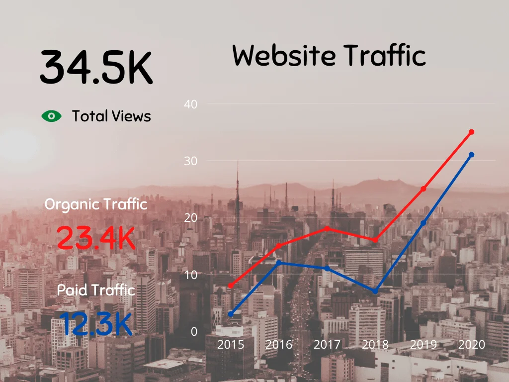Website-Traffic-Showing